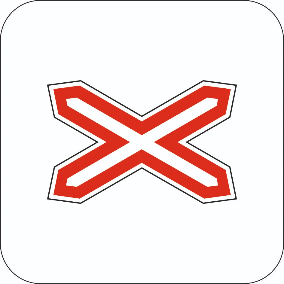 Single-track railway - Sign 1.29