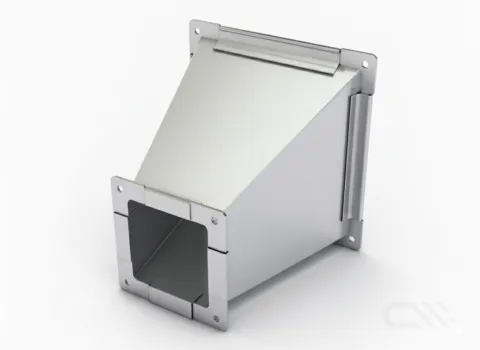Rectangular transition