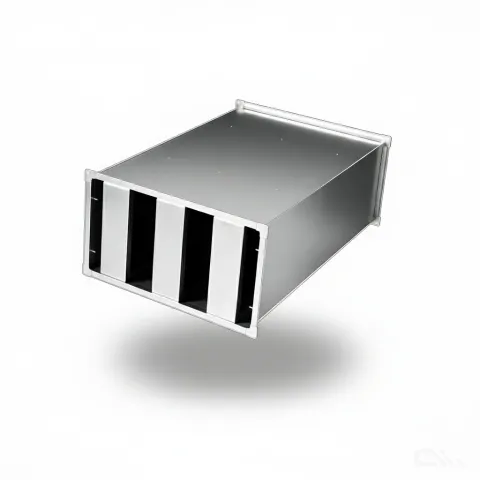 Splitter (cassette) silencer