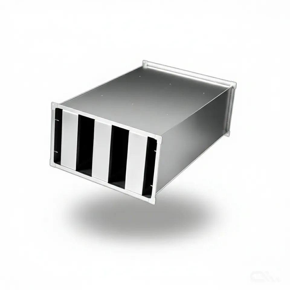 Splitter (cassette) silencer