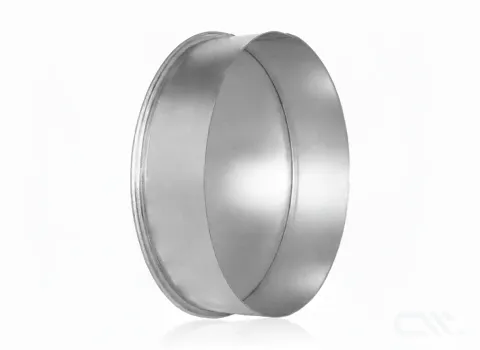 Round duct end cap